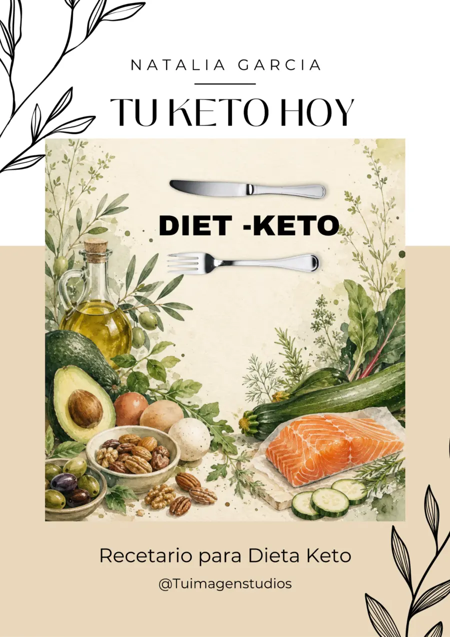 Portada del recetario Tu Keto Hoy